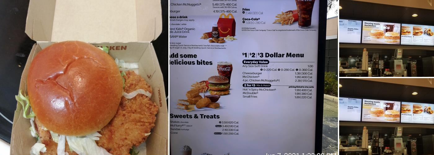 McDonald's Menu