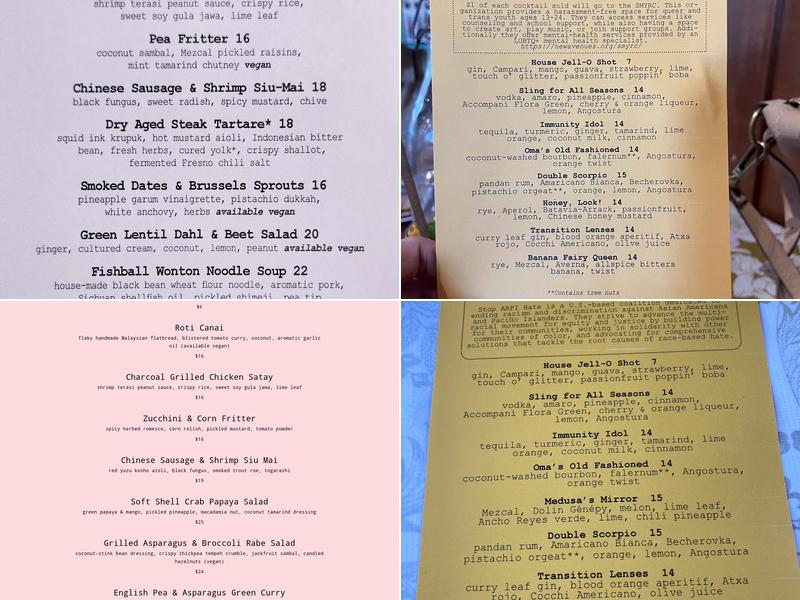 Gado Gado Menu