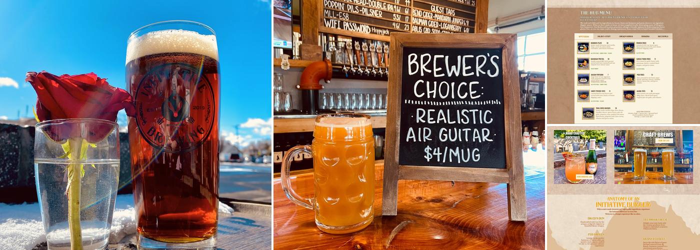 Initiative Brewing Menu