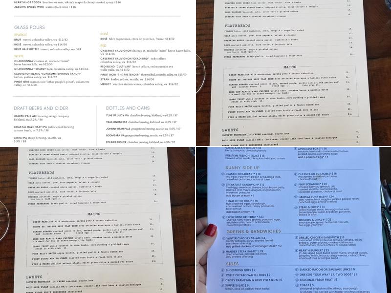 Hearth Menu