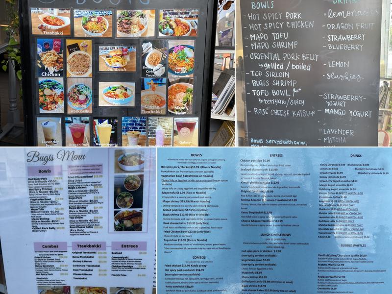 Bugis Menu