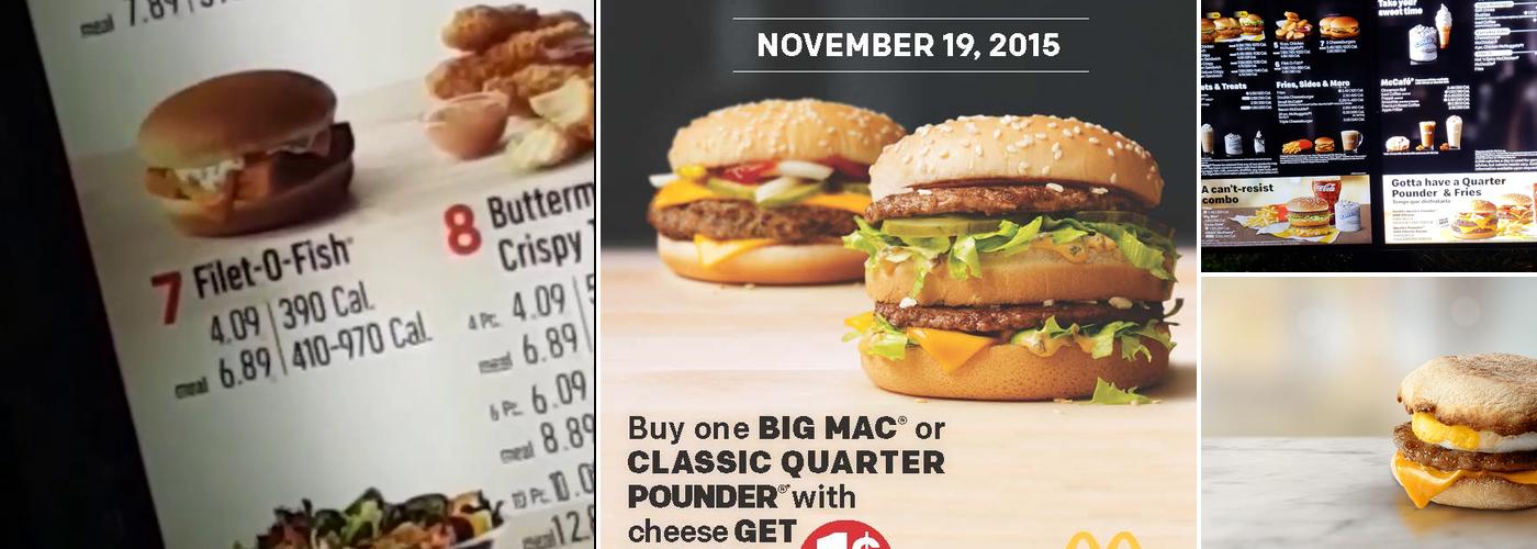 McDonald's Menu