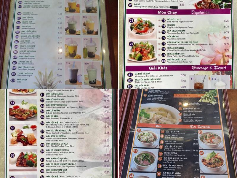PhoTastic Menu