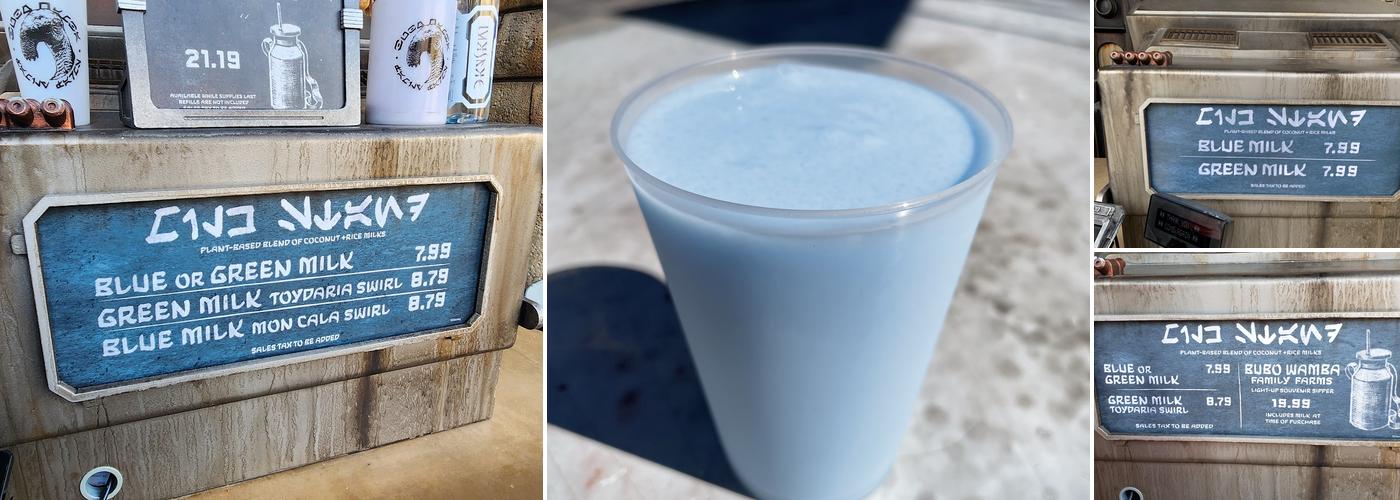 Milk Stand Menu