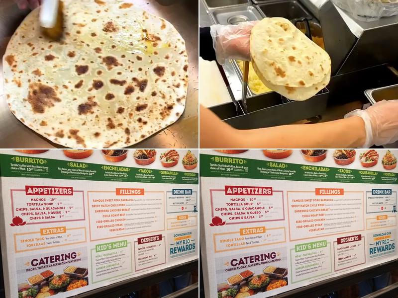 Cafe Rio Fresh Modern Mexican Menu