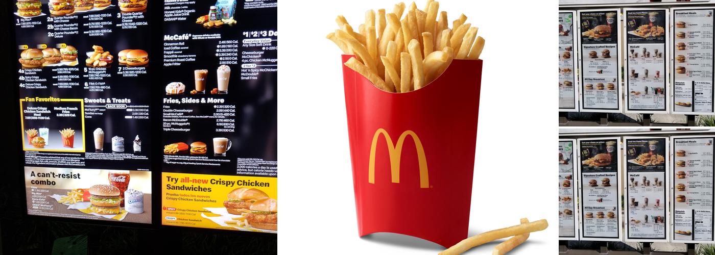 McDonald's Menu