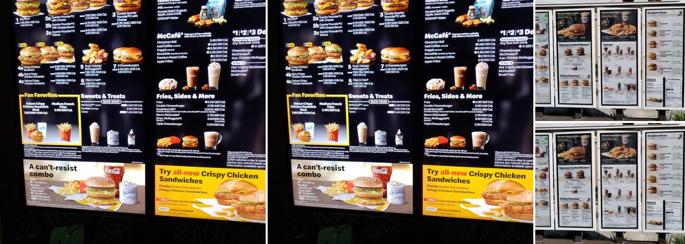McDonald's Menu