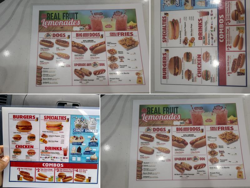 Wienerschnitzel Menu