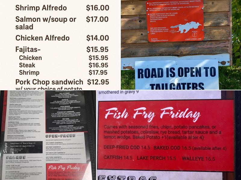 Tailgaters Bar & Grill Menu