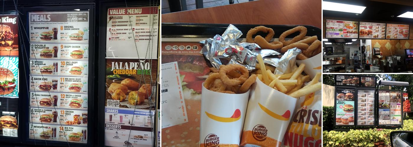 Burger King Menu