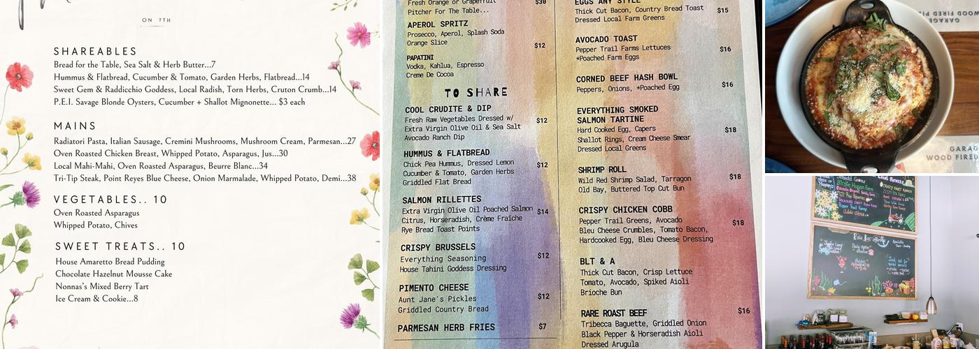 Michael's on 7th Menu