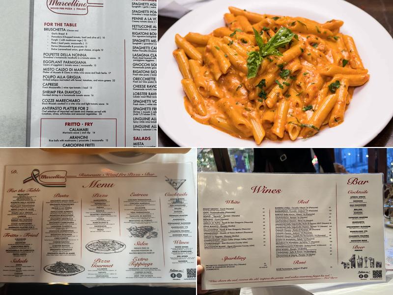 Marcellino Menu