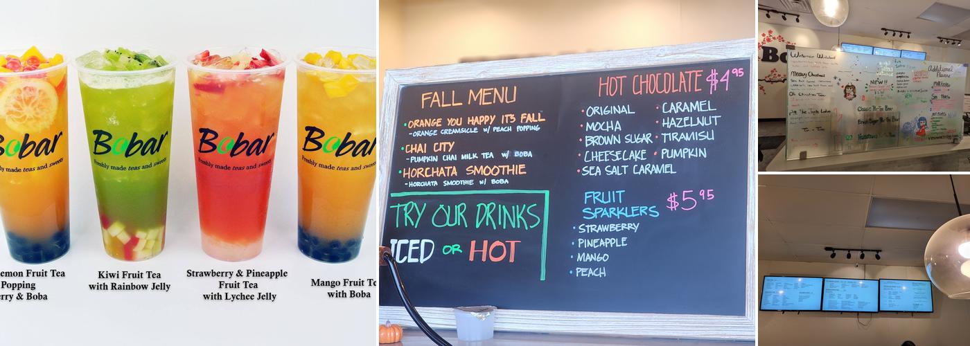 Bobar Menu