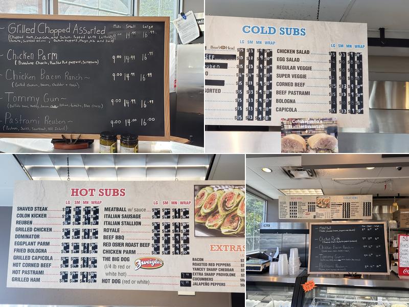 Calabresella's on Park Menu