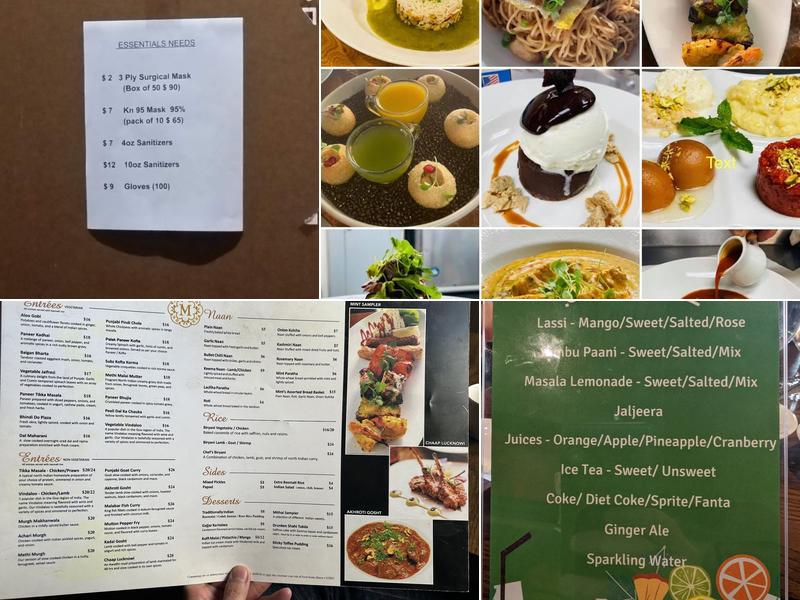 The Mint Leaf Menu