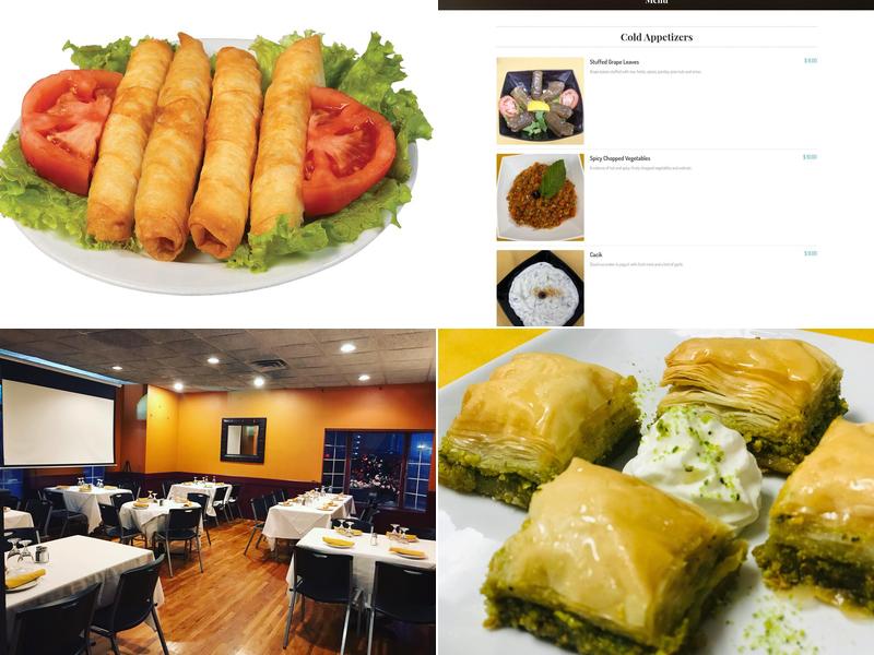 Artemis Mediterranean Bistro Menu