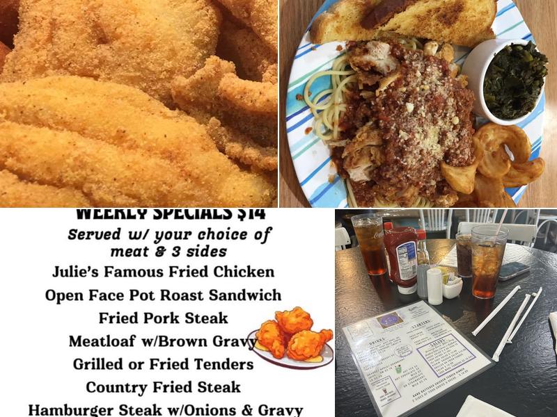 Julie's Southern Joy Homestyle Food Menu