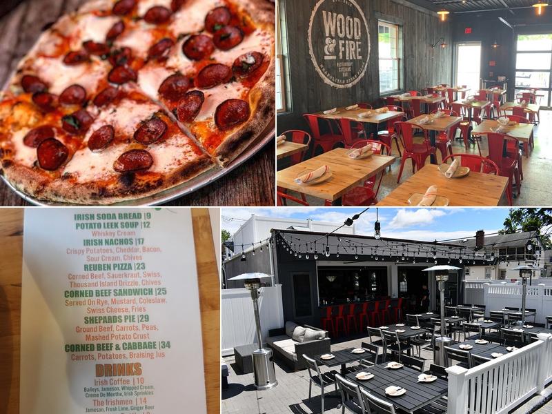 Wood & Fire Neapolitan Style Pizza Menu