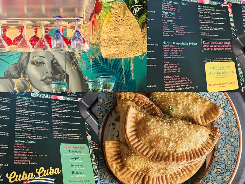 Cuba Cuba Castle Rock Menu