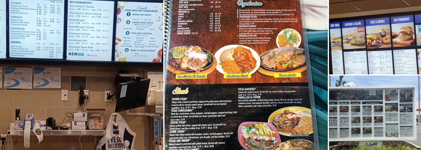 Culver’s Menu
