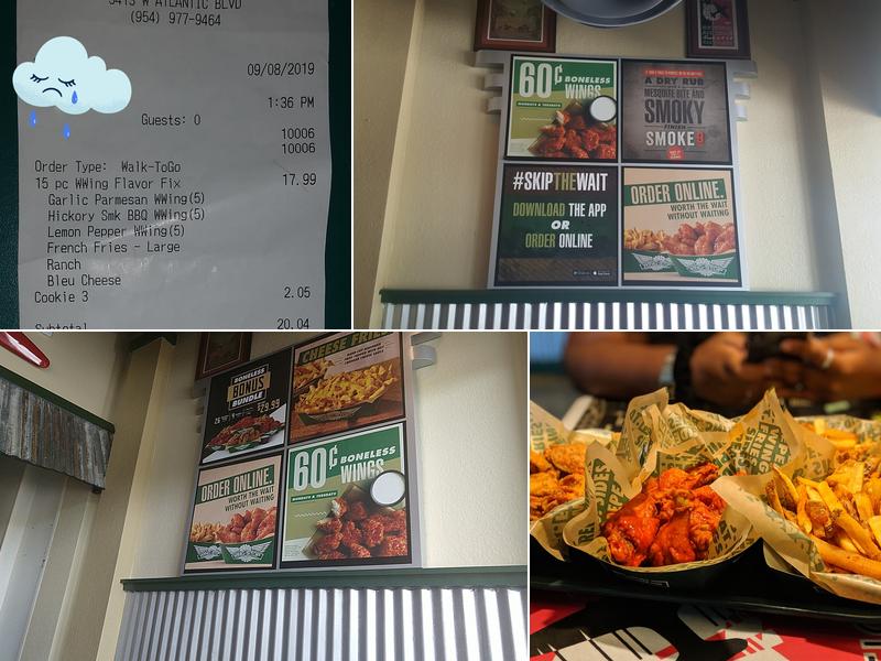 Wingstop Menu