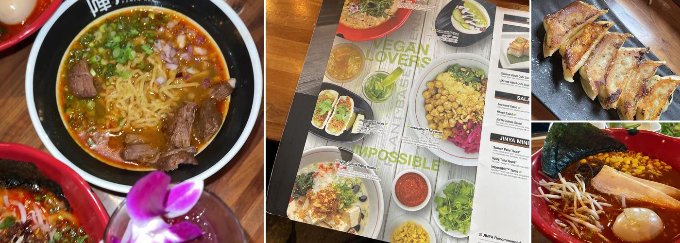 JINYA Ramen Bar - Baton Rouge Menu
