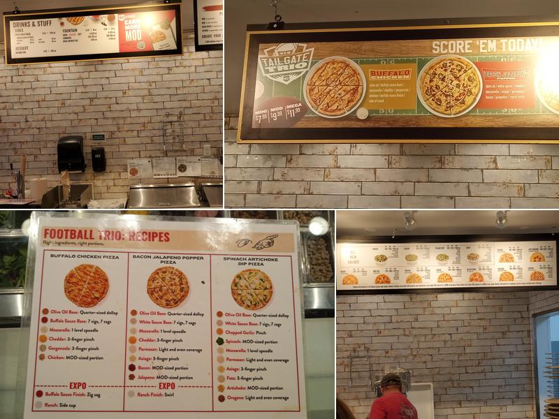 MOD Pizza Menu