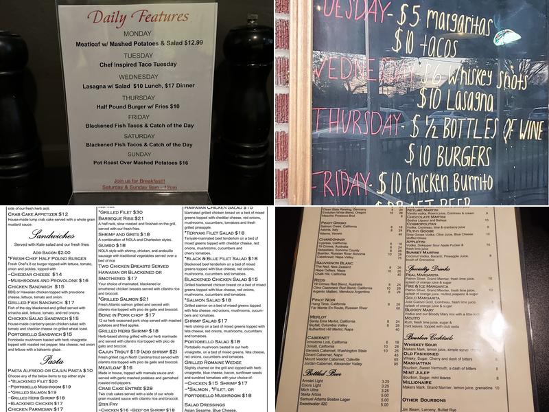Fresh Chef Kitchen Menu