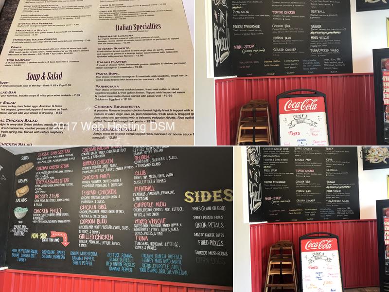 Sub Stop Menu