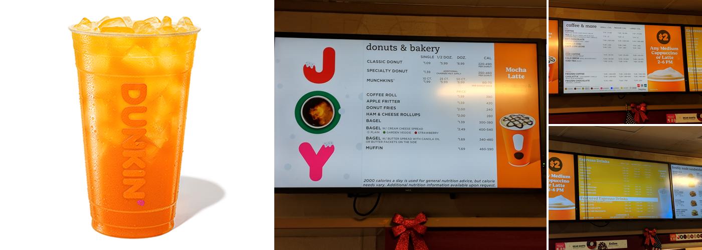 Dunkin' Menu