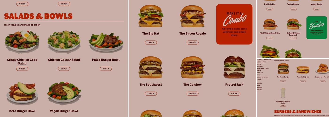 Hat Creek Burger Company Menu