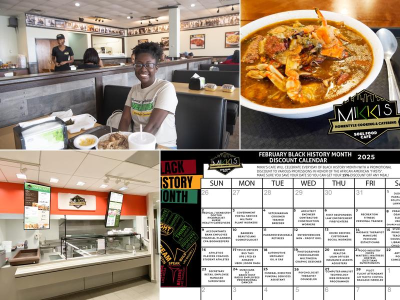 Mikki's Soulfood Cafe 9603 Broadway St STE 108, Pearland