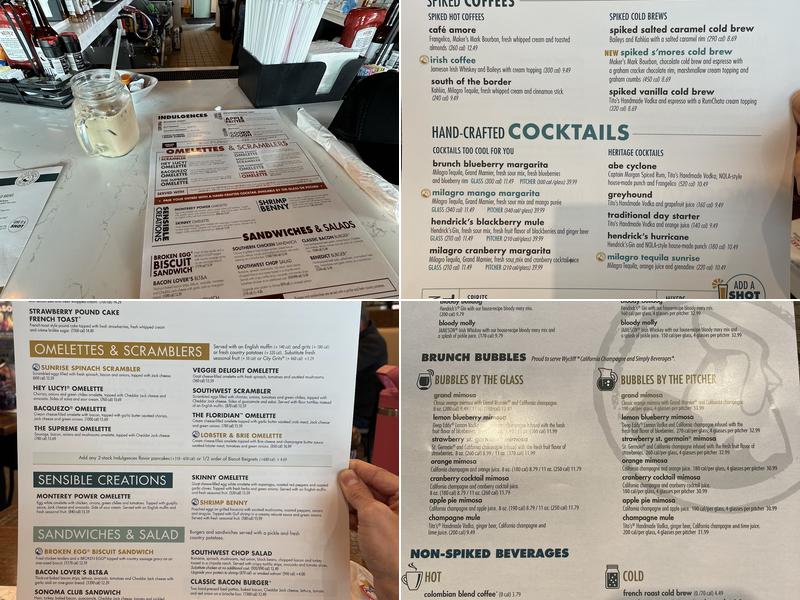 Another Broken Egg Cafe Menu