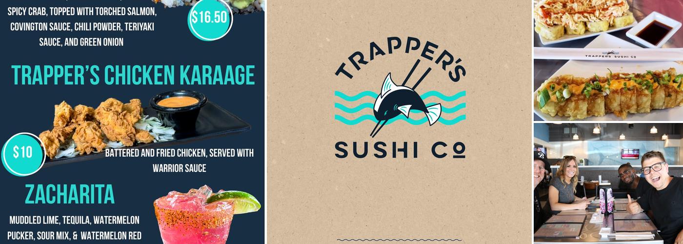 Trapper's Sushi Menu