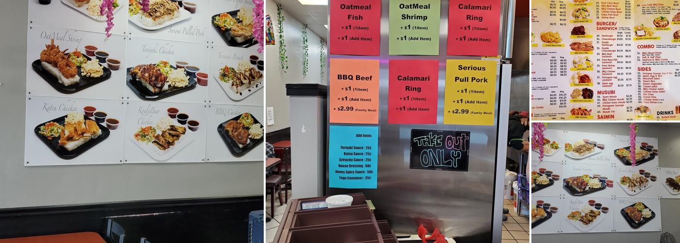 Ohana Hawaiian BBQ Menu