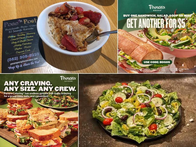 Panera Bread Menu