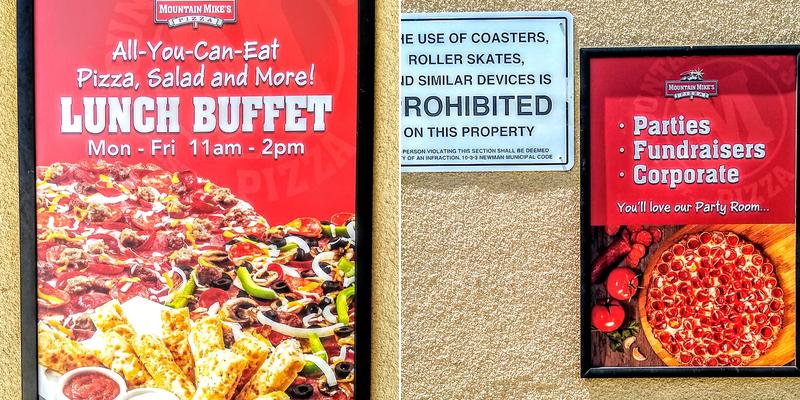 Mountain Mike's Pizza Menu