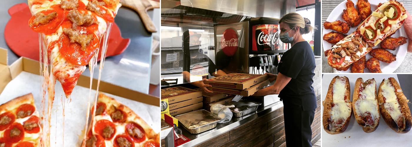 Angelina’s Famous Pizza Menu