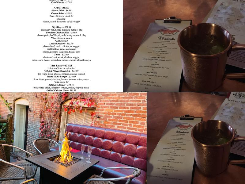 Orlando's Bar and Lounge Menu