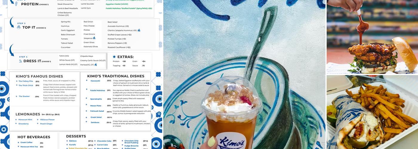 Kimo's Menu