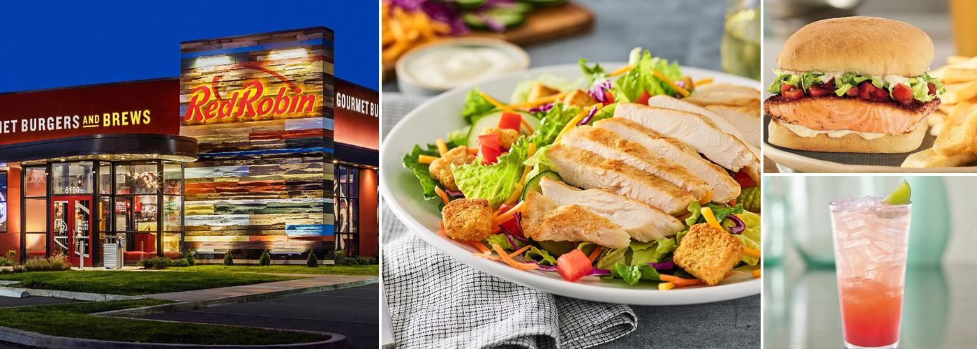 Red Robin Gourmet Burgers and Brews Menu