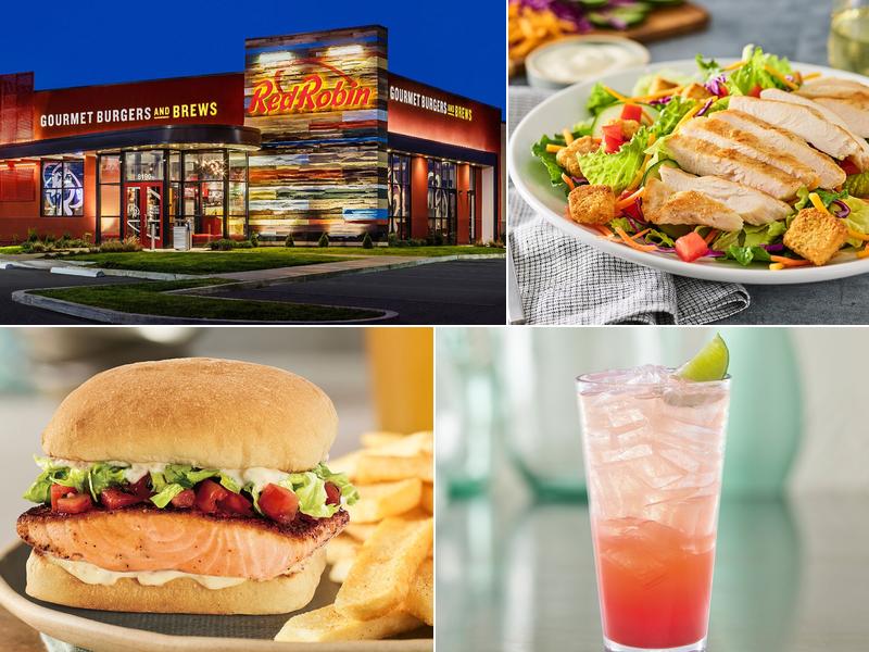 Red Robin Gourmet Burgers and Brews Menu