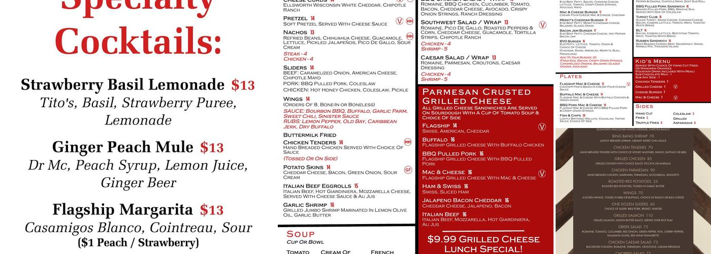 Flagship on the Fox Menu