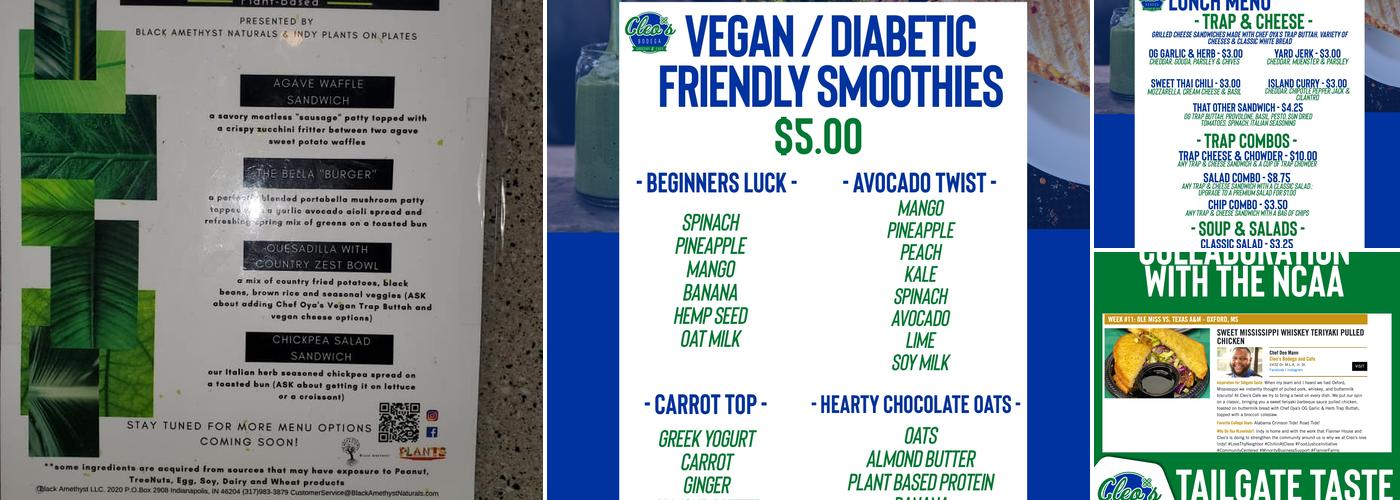 Cleo's Bodega Grocery and Cafe Menu