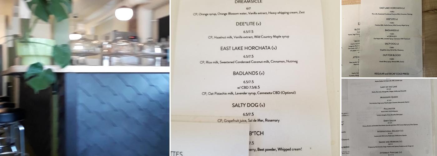 Milkweed Menu