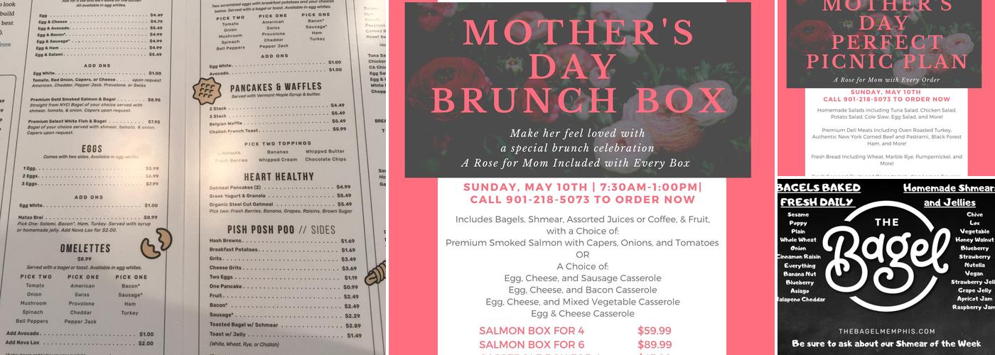 The Bagel Menu