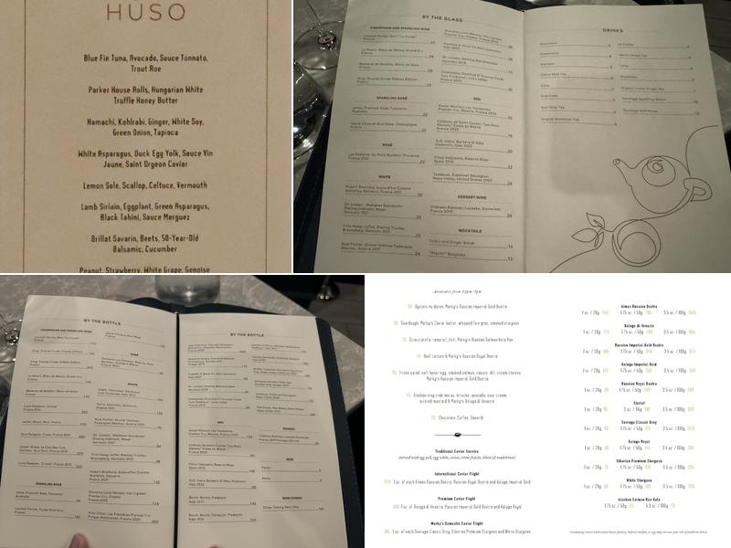 HUSO Menu