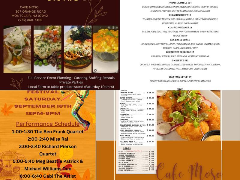 Moso Signature Menu