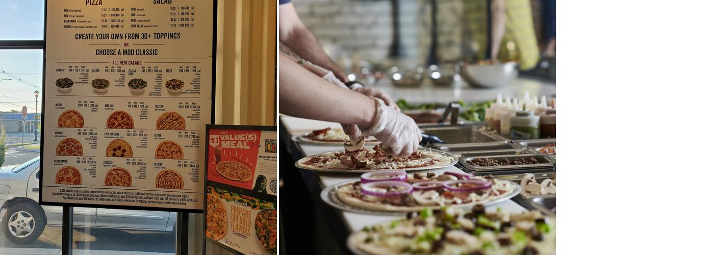 MOD Pizza Menu
