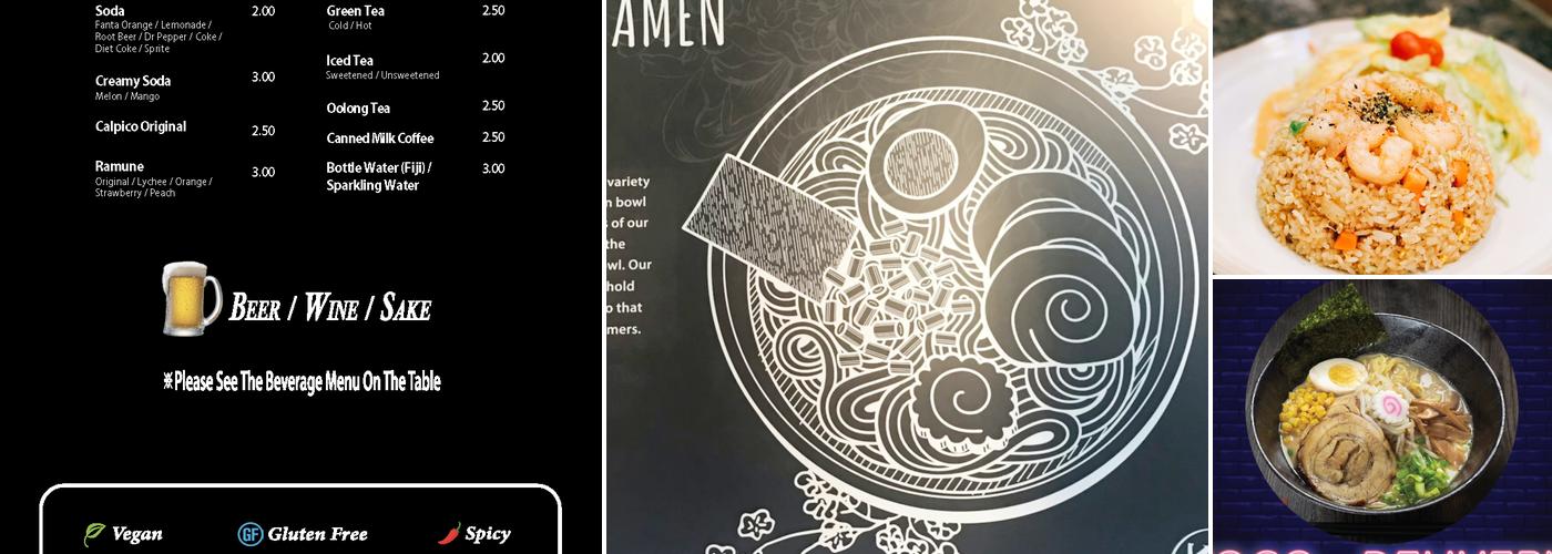 Ramen Mura Ramen & Sushi Menu